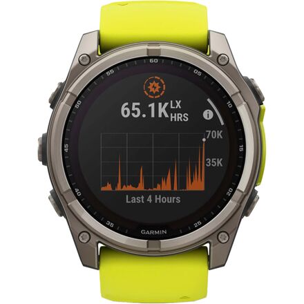 Garmin - fenix 8 Solar Sapphire Sport Watch