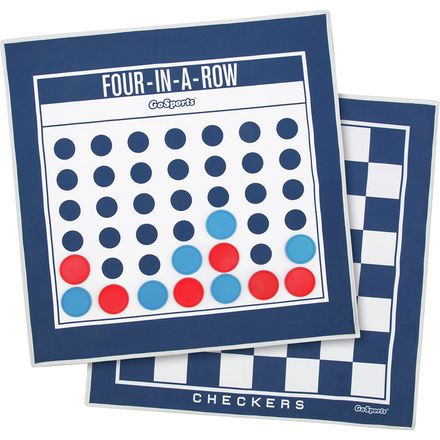 GoSports - Giant 4-in-a-row & Checkers Mat