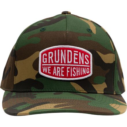 Grundens - We Are Fishing Trucker Hat - Camo