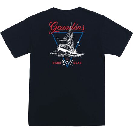 Grundens - x Dark Seas Long Range T-Shirt - Men's - Black