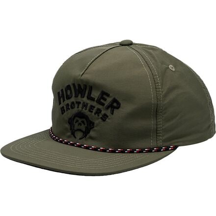Howler Brothers - Camp Howler Unstructured Snapback Hat - Olive