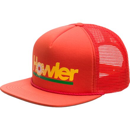 Howler Brothers - Howler Plantain Structured Snapback Hat - Orange