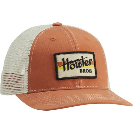 Howler Brothers - Standard Hat - Howler Electric Stripe: Pumpkin/Stone
