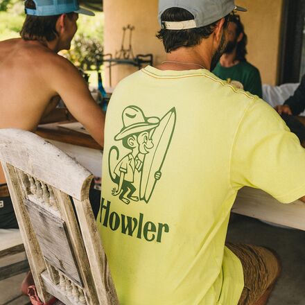 Howler Brothers - Cotton Pocket T-Shirt - Men's