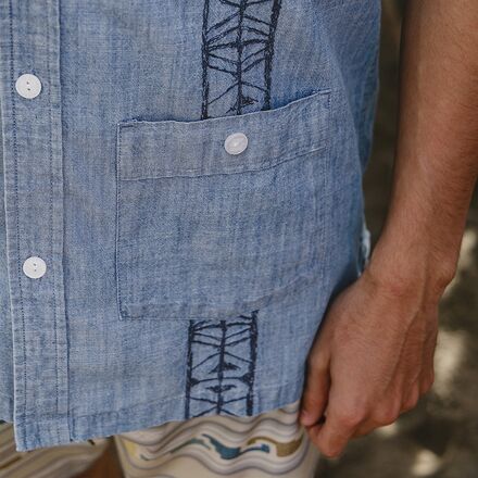 Howler Brothers - Guayabera Shirt - Men's