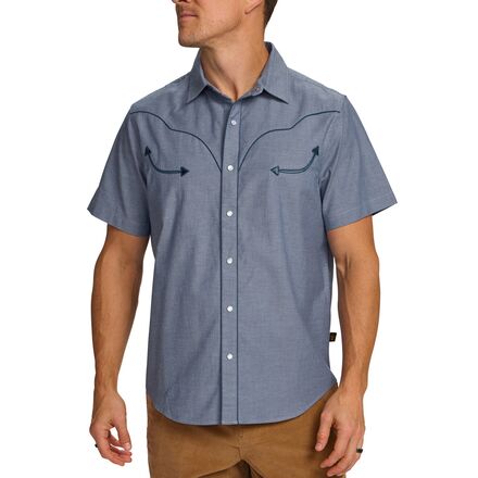 Howler Brothers - Broncbuster Snapshirt - Men's - Indigo