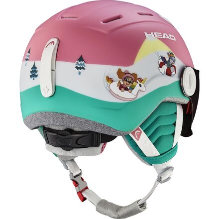 Head Skis USA - Maja Visor Paw Snow Helmet - Kids' - 2025