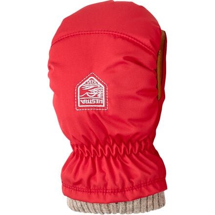 Hestra - My First Basic Mitten - Toddlers' - Light Red