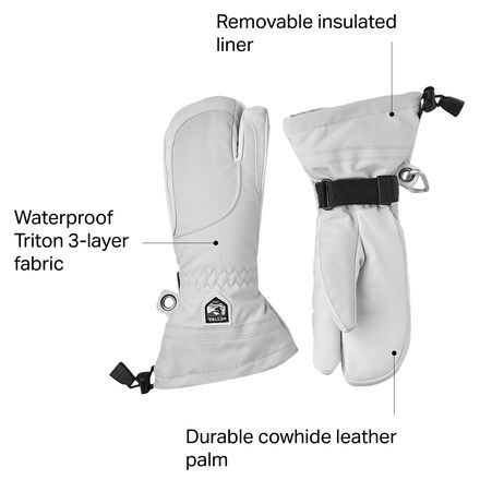 Hestra - Heli 3-Finger Glove - Women's