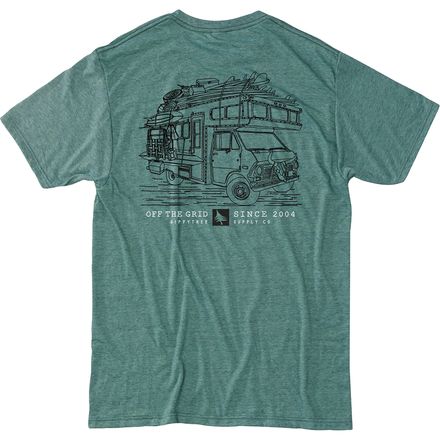 Hippy Tree - Roadside T-Shirt - Men's