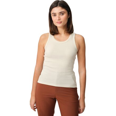 Hikerkind - Ribbed Merino Tank Top - Women's - Betula