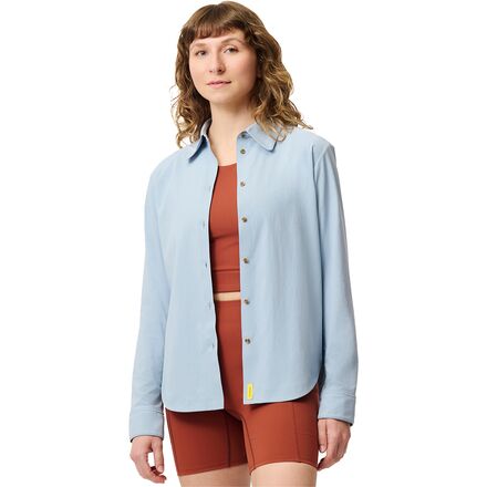 Hikerkind - Trail Sun Shirt - Women's - Bluet