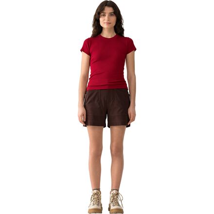 Hikerkind - Ribbed Merino T-Shirt - Women's