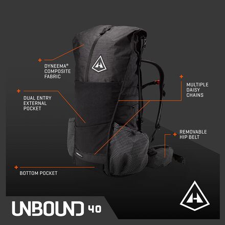 Hyperlite Mountain Gear - Unbound 40L Backpack