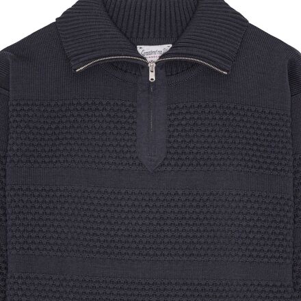 S. N. S. Herning - Fisherman Short Zip Sweater - Men's