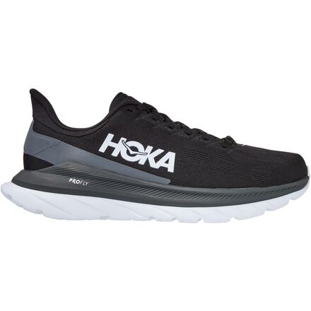 HOKA - Mach 4 Running Shoe - Men's - Black/Dark Shadow