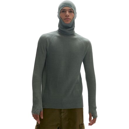 Holden - Balaclava Sweater - Men's - Slate Gray