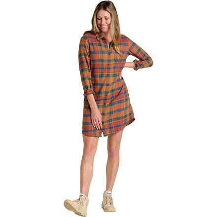 Toad&Co - Re-Form Flannel Shirt Dress - Women's