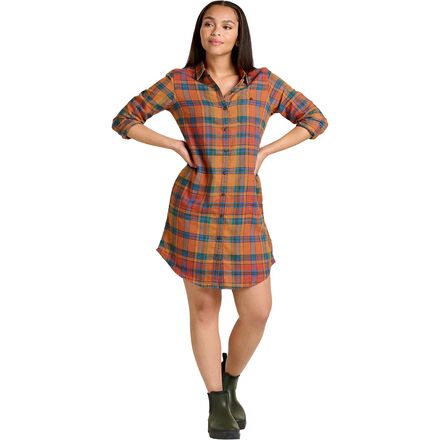 Toad&Co - Re-Form Flannel Shirt Dress - Women's