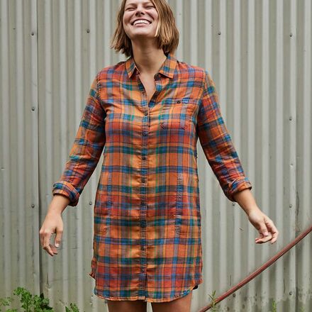 Toad&Co - Re-Form Flannel Shirt Dress - Women's