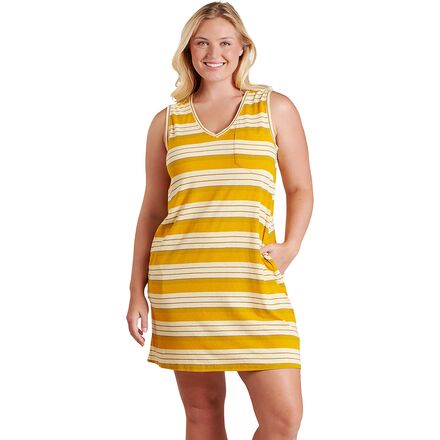 Toad&Co - Grom Tank Dress - Women's - Butter 70's Stripe