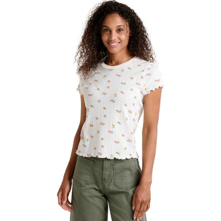 Foothill Pointelle Baby T-Shirt - Women's