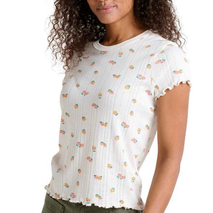 Toad&Co - Foothill Pointelle Baby T-Shirt - Women's