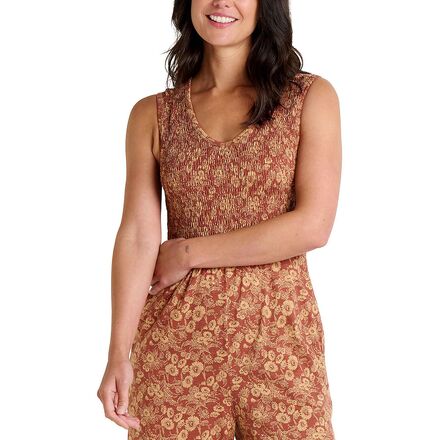 Toad&Co - Gemina V Sleeveless Jumpsuit - Women's