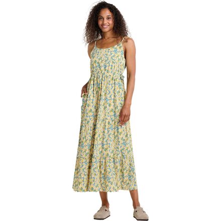 Sunkissed Tiered Sleeveless Dress - Women's