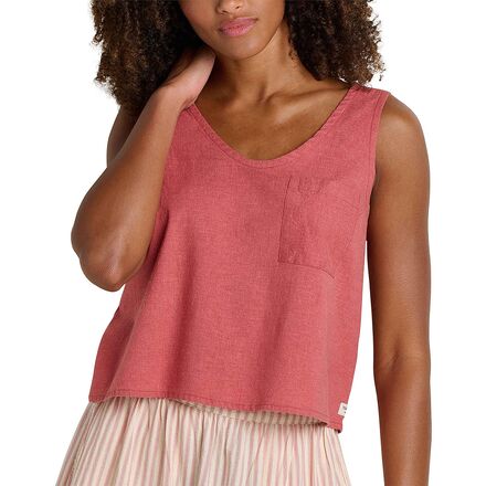 Toad&Co - Taj Hemp Button Back Tank Top II - Women's