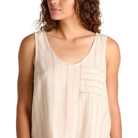 Toad&Co - Taj Hemp Button Back Tank Top II - Women's