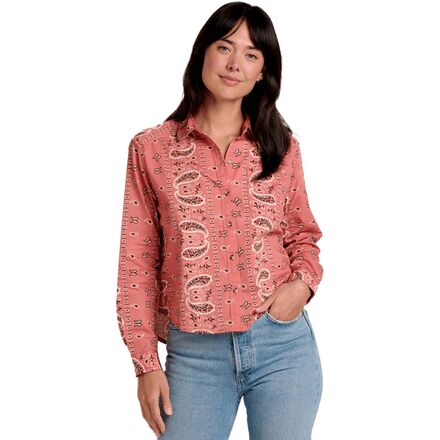 Arroyo Twill Boxy Long-Sleeve Shirt - Women's