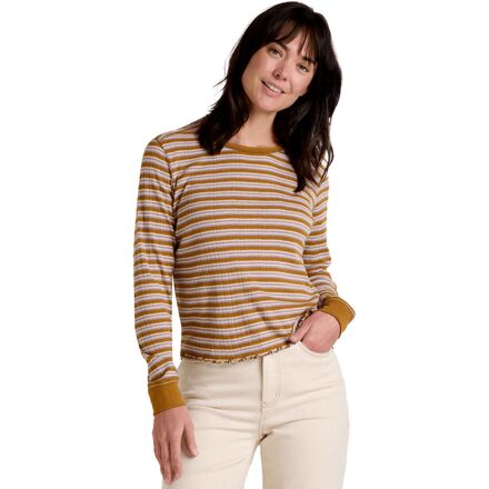 Foothill Pointelle II Long-Sleeve Crew - Women's