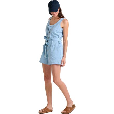 Toad&Co - Arroyo Twill Sleeveless Romper - Women's