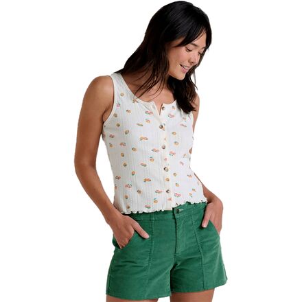 Foothill Pointelle Button Tank - Women's