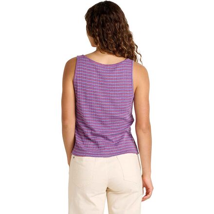Toad&Co - Foothill Pointelle Henley Tank Top - Women's