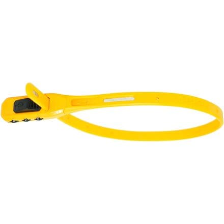 Hiplok - Z-Lok Combo Security Tie Lock - Yellow