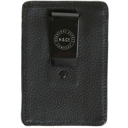 Herschel Supply - Raven Leather Card Holder Wallet - Men's