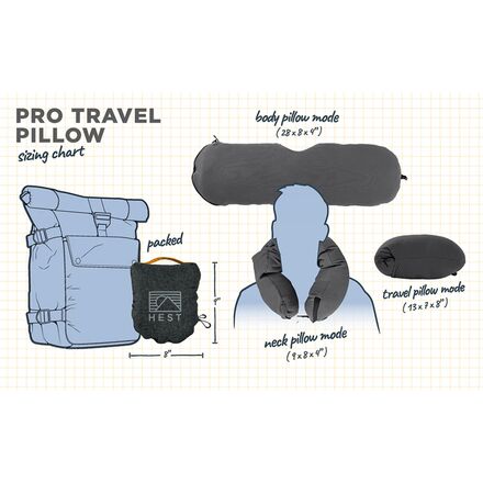 HEST - Pro travel Pillow