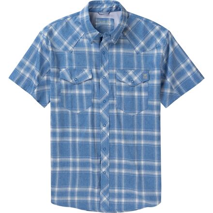 Diamond Back Current Plaid Short-Sleeve Shirt - Men's