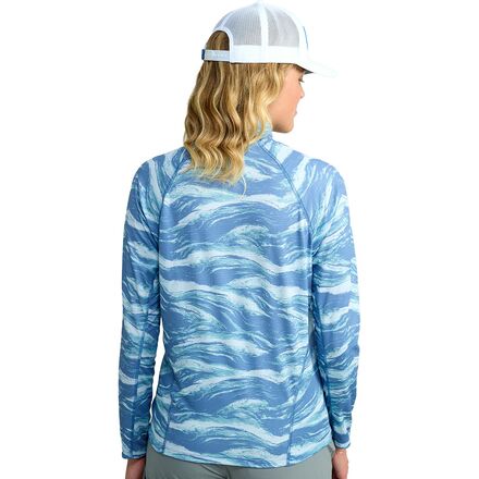 Huk - Icon Printed 1/4-Zip Top - Women's
