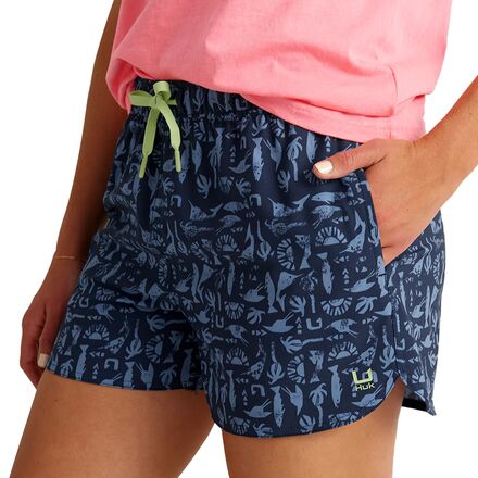 Huk - Pursuit Printed Volley Short - Women's