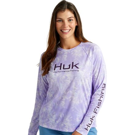 Aqua Dye Pursuit Crew Top - Women's