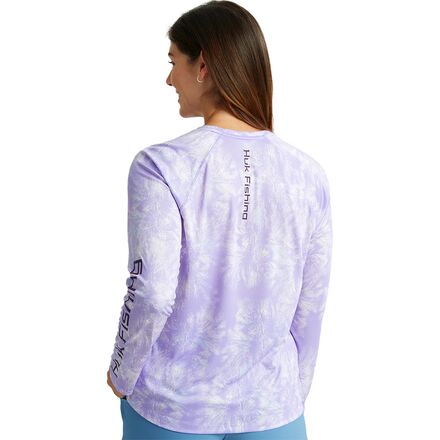 Huk - Aqua Dye Pursuit Crew Top - Women's