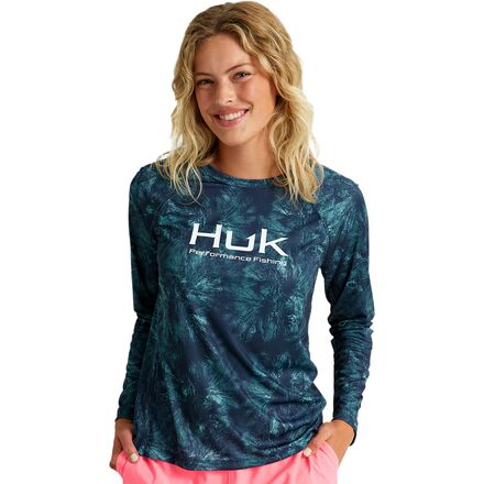 Aqua Dye Pursuit Crew Top - Women's