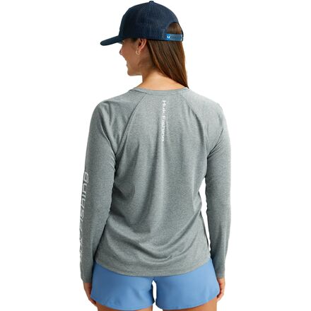 Huk - Pursuit Heather Long-Sleeve Crew Top - Women's