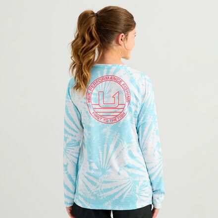 Huk - Pursuit Printed Long-Sleeve Crew - Kids'