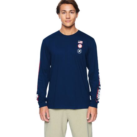 Hurley - USA Long-Sleeve T-Shirt - Men's