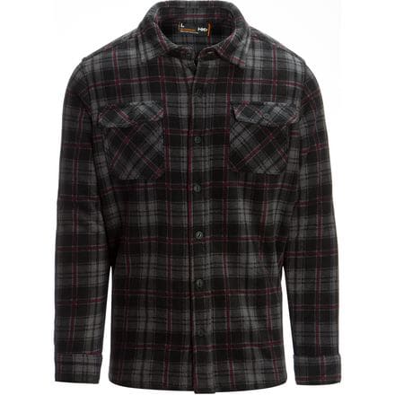 Hawke and Co. - Plaid Sherpa Lined Shirt Jacket - Men's