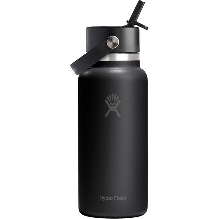 32oz Wide Mouth Flex Straw Water Bottle
